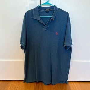 Vintage Polo Ralph Lauren Custom Slim Fit Preppy Tennis Prep Men’s Polo Size XXL